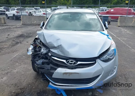 2013 Hyundai Elantra Gls from USA, damaged, VIN 5NPDH4AE2DH197760